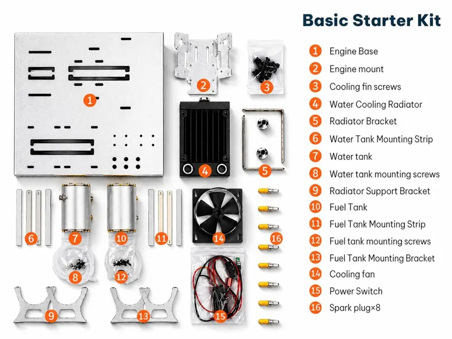 Kit Básico de Arranque V8