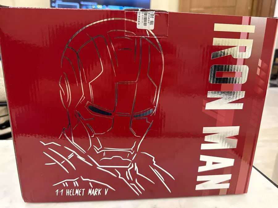Foto real de IronMask™ enviada por comprador